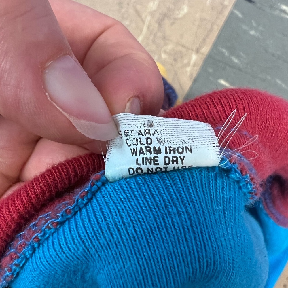 Ganesha Patchwork Hand Painted Zip Up Hoodie From… - image 8